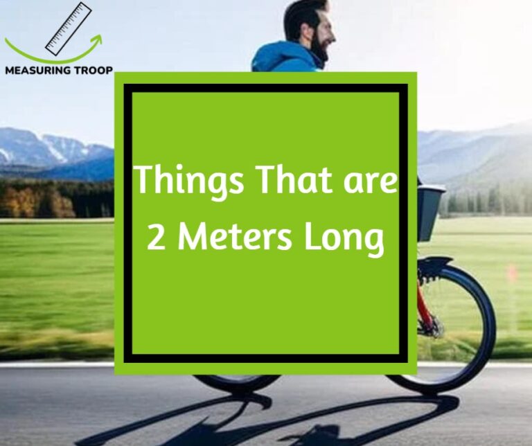 11 Everyday Things That are 2 Meters Long