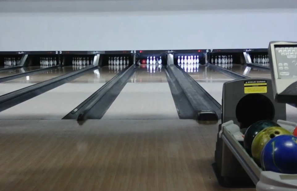 Bowling Lane with Gutters