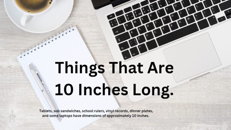 Things That Are 10 Inches Long: A Close Look at Dimensions