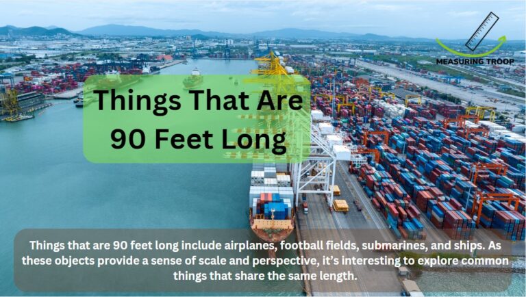 Things That Are 90 Feet Long: From Measurements to Marvels